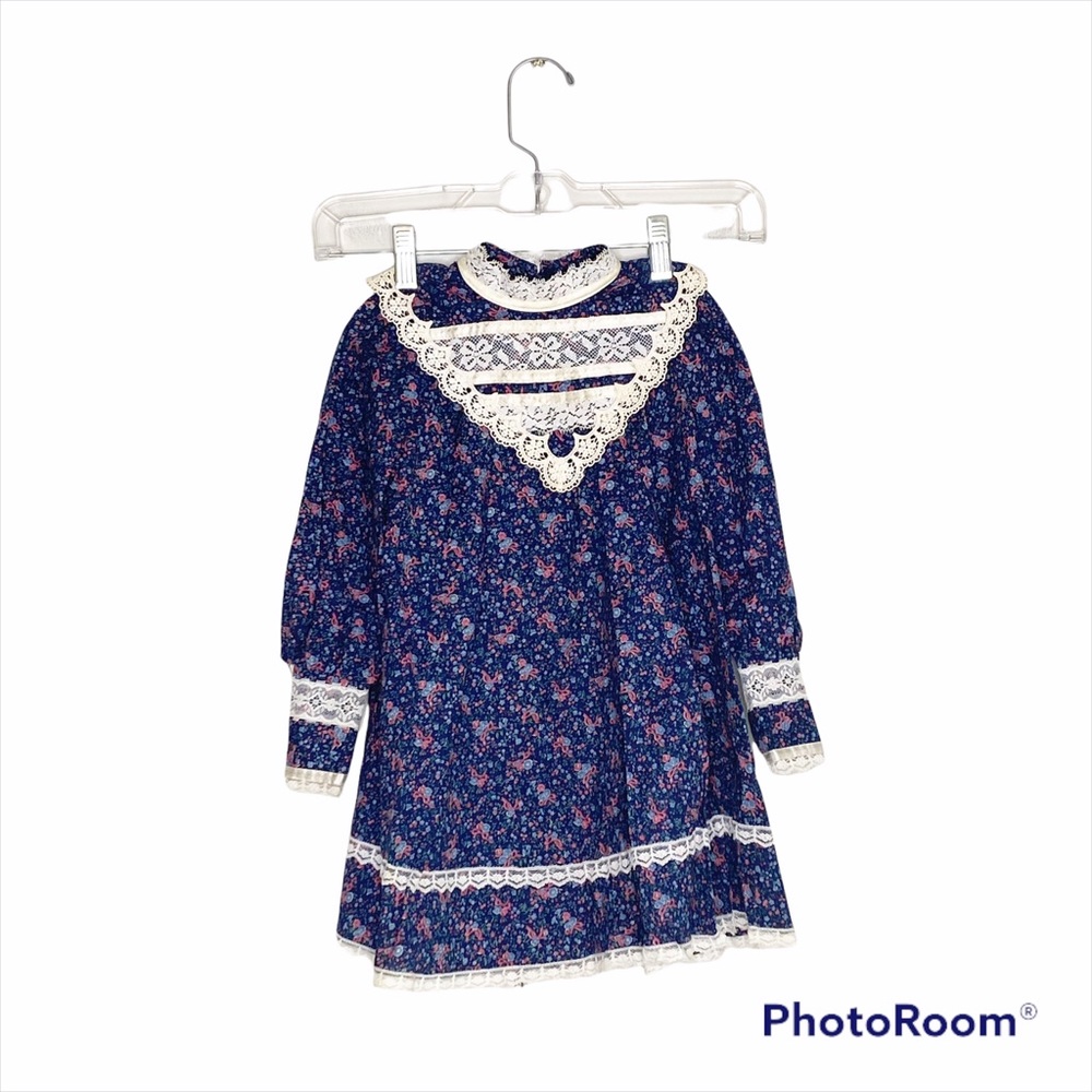 Vintage Gunne Sax Girls Prairie Dress Size 4